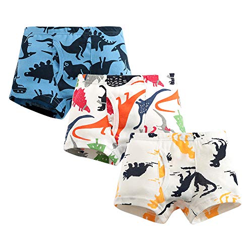 image for HLMBB Toddler Underwear 18 Months Boys Boxer Briefs Training Shorts Co