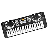 SUONO REALE: questo pianoforte ha effetti sonori eccellenti che producono un timbro chiaro e realistico. I bambini possono sperimentare i suoni di strumenti reali e migliorare il loro apprezzamento della musica