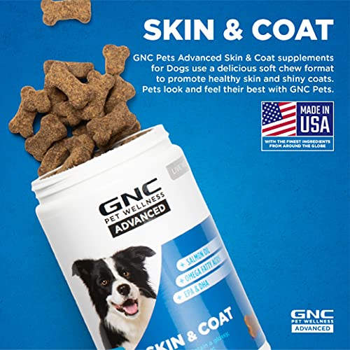 Gnc For Pets Advanced Allergy Bundle Dog Supplements - Skin & Coat Dog Supplements And Seasonal Immune Support Dog Supplements - 90 Count Dog Chew, Dog Allergy Supplement, Dog Immune Supplement #TOP1