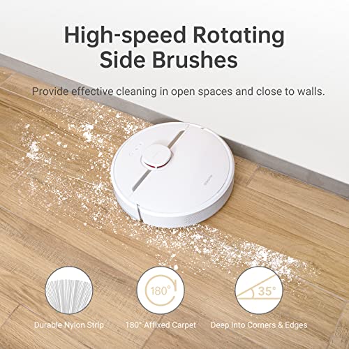 Image of Dreametech Side Brush, Compatible with D9 Robot Vacuum, Robot Vacuum Replacement Brush for Cleaning Floors /Carpets