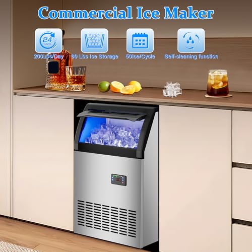 Commercial ice maker machine