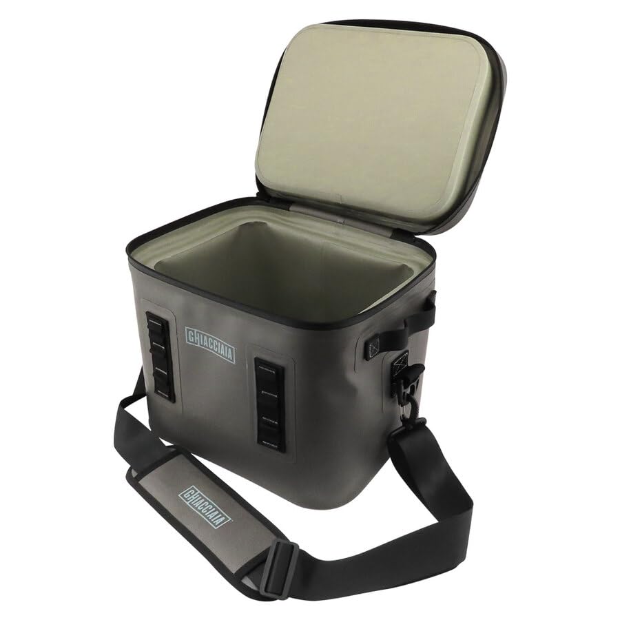 Borsa Termica a Tenuta Stagna 14L | Borsa Frigo Impermeabile, Cerniera Ermetica, Isolamento Alta Densità, Per Campeggio, Spiaggia, Picnic e Viaggi, 34x27x29cm