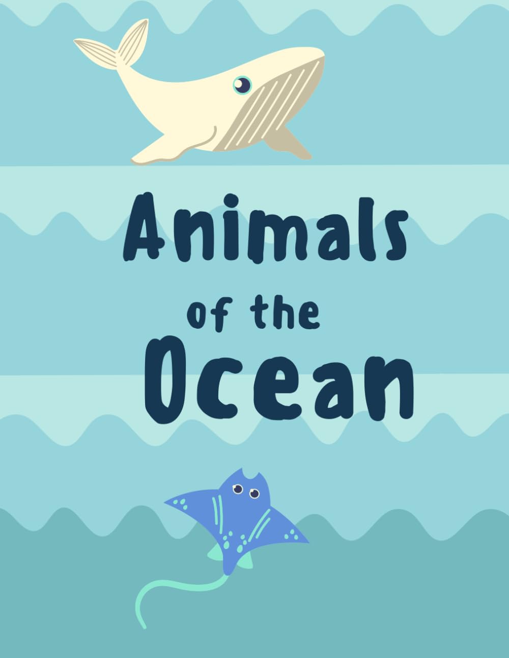 Animals of the Ocean Coloring Book