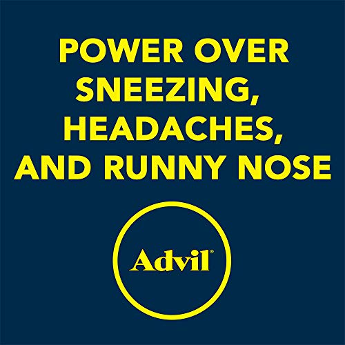 Advil Allergy and Congestion Relief Tablets, Pain Reliever, Fever Reducer and Allergy Relief with Ibuprofen, Phenylephrine HCl and Chlorpheniramine Maleate 4 mg - 20 Coated Tablets