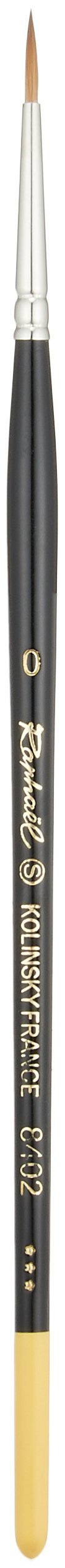 Pinceau aquarelle rond pointe extra fine KOLINSKY "S" martre 8402 N°0