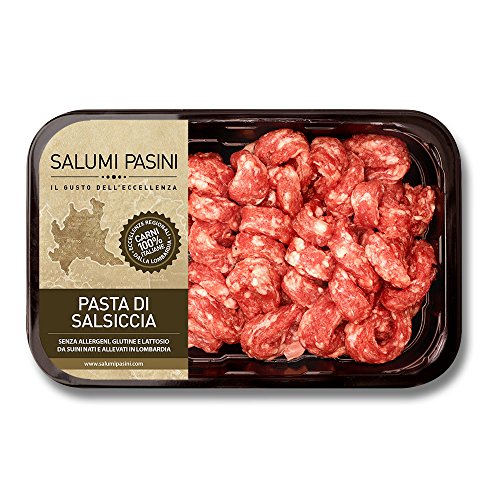 Salumi Pasini® Pasta di Salsiccia dalla Lombardia, 300g
