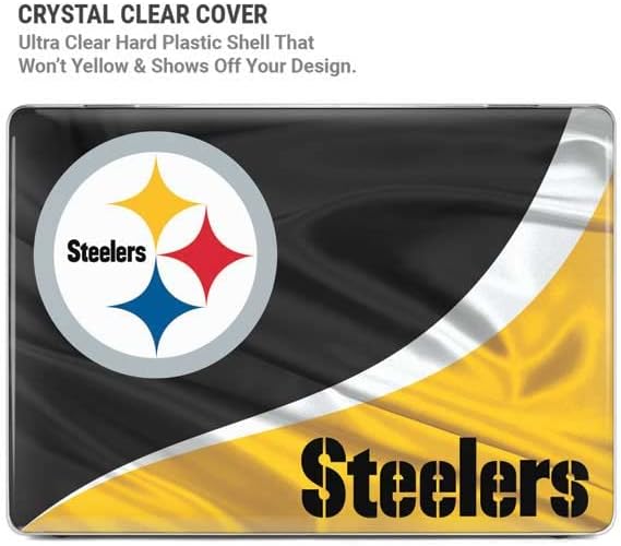 Skinit Case + Skin Compatible with MacBook Pro 14in (2021) - Officially Licensed NFL Pittsburgh Steelers Design