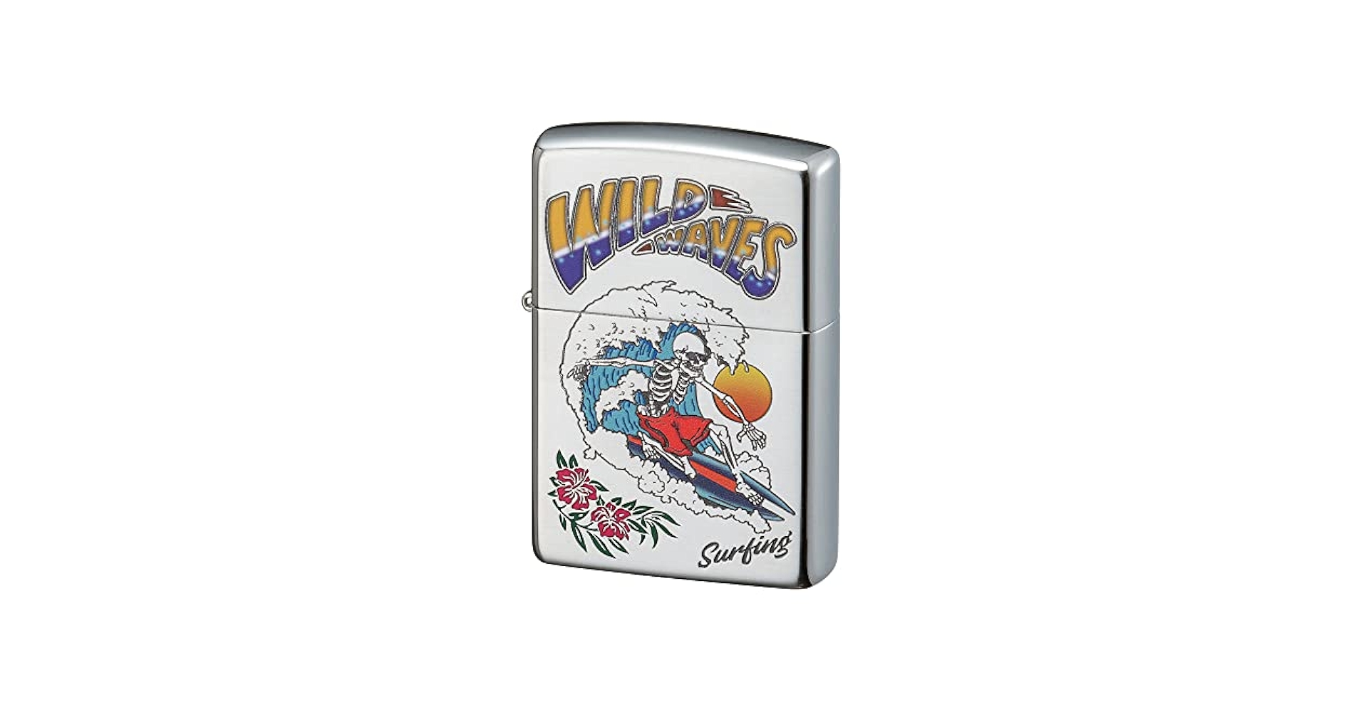 zippo サーフィン Amazon.co.jp: ZIPPO ジッポー オイルライター スカル ドクロ