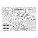KIDS TABLE ACTIVITY PLACEMATS (DZ) - Party Supplies - 12 Pieces