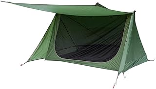 3 Temporada Tienda de Refugio Ultraligero para Bushcrafters & Survivalists Campo Hunting Senderismo (marrón Verde) Hermoso Paisaje