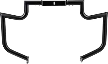 Kinglemc Crash Bar Engine Guard Highway Bar for Honda VT1100 Shadow Spirit Sabre 2000-2007 Matte Black
