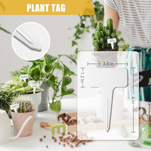 Kit organizador de sementes com 50 envelopes de sementes e 40 etiquetas de plantas, caixa organizado