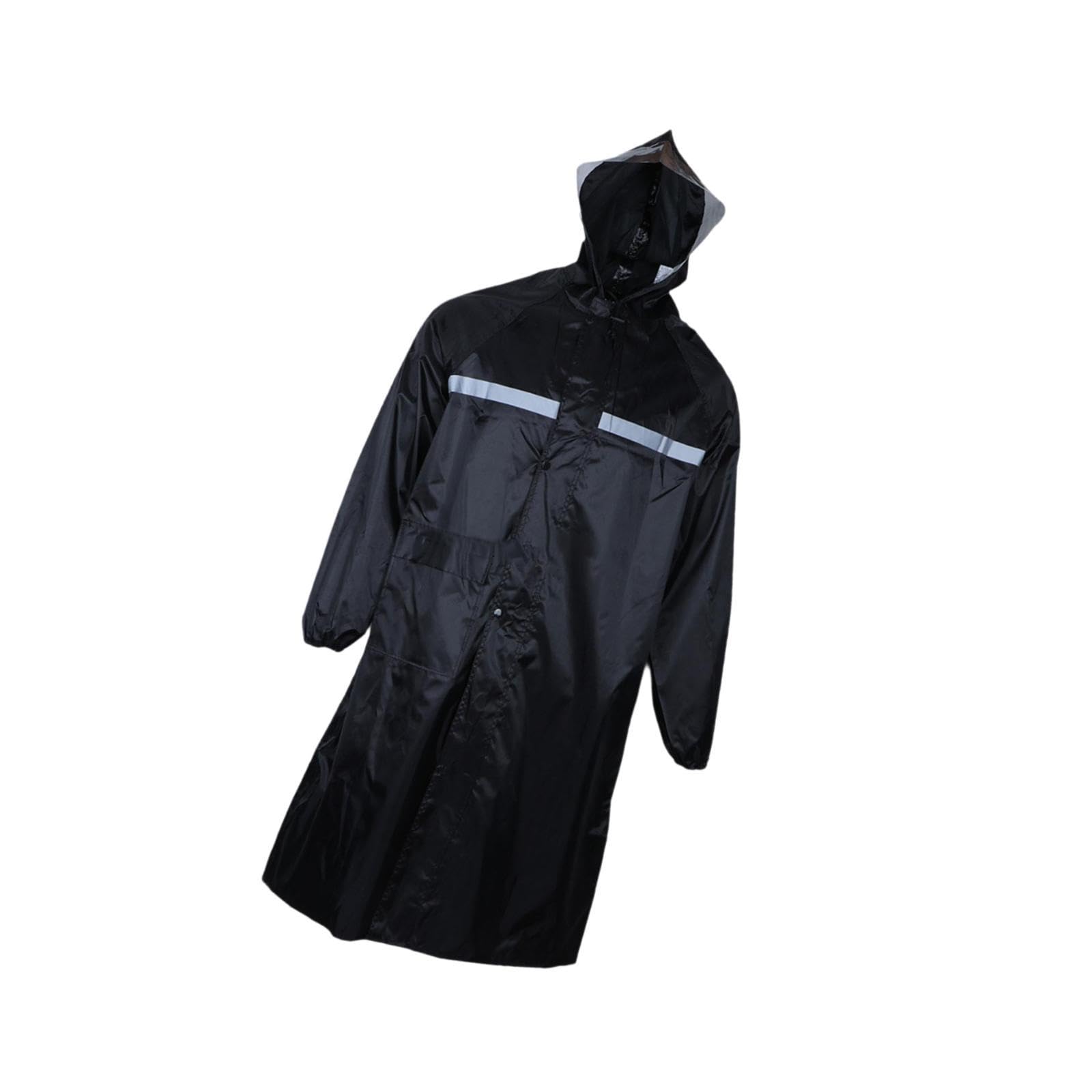 ECOMISTIQ®Hooded Raincoat Quick Drying Fashion Rain Coat for Women Men Fishing Cycling Black 2XL|Clothing Shoes & Accessories|Womens Clothing|Coats & Jackets-image-37