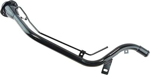 Vista 352 de TRQ Cuello de llenado de depósito de combustible negro compatible con Toyota Sienna 2004-2010