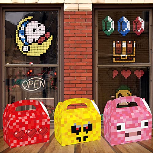 Colorful Pixel Favor Boxes