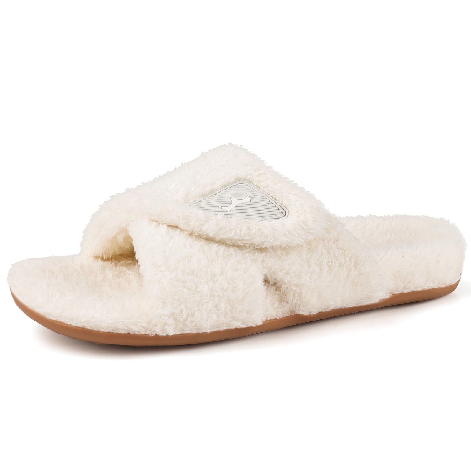 BCSTUDIO Orthopedic House Fuzzy Slippers with Arch Support for Women | Plantar Fasciitis…