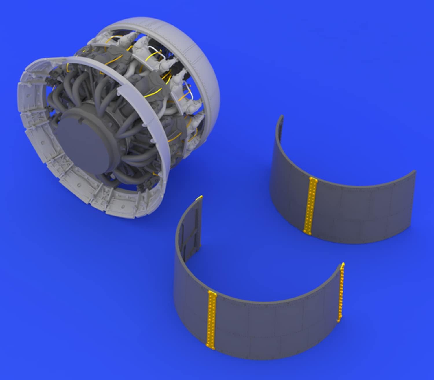 EDU632032 1:32 Eduard Brassin F4U-1 Corsair Engine Set (for the Tamiya kit) [MODEL KIT ACCESSORY]