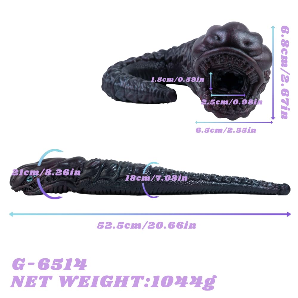 Realistische Masturbatoren Alien Tier Masturbator Taschenmuschi Silikon Masturbator Cup Monster mit Animal Vagina Analtunnel Pocket Pussy SM Fantasy Sex Spielzeug für die Männer Taschen Muschi (B)