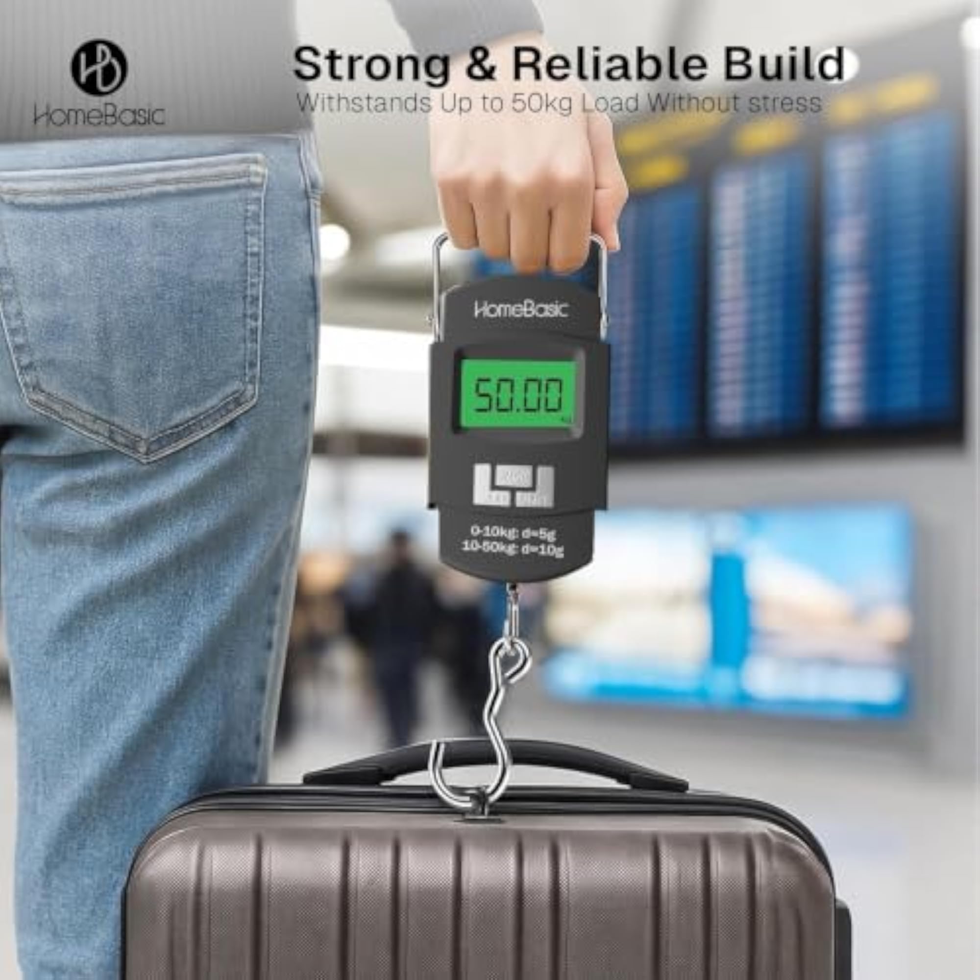 Electronic Portable Digital LED Luggage Weighing Scale