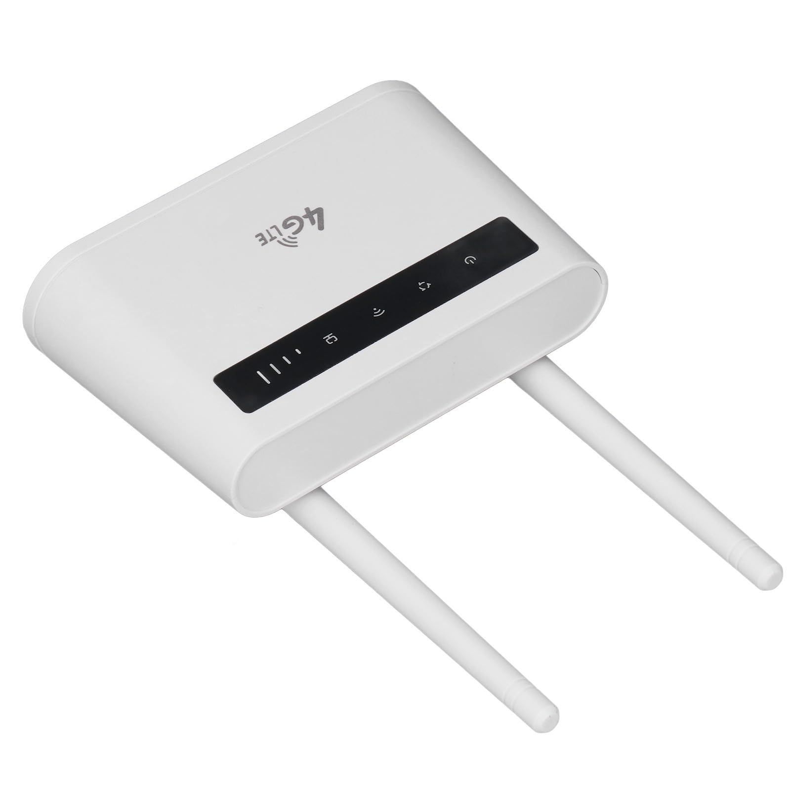 Router WiFi Mobile, Router WiFi Wireless Ad Alta velocità 4G LTE da 300 Mbps Firewall Integrato Stabile con Slot per Scheda SIM per Ufficio (Spina europea)