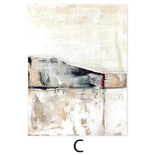 Décor à la maison chaleureux avec triptyque mural vintage beige - 4