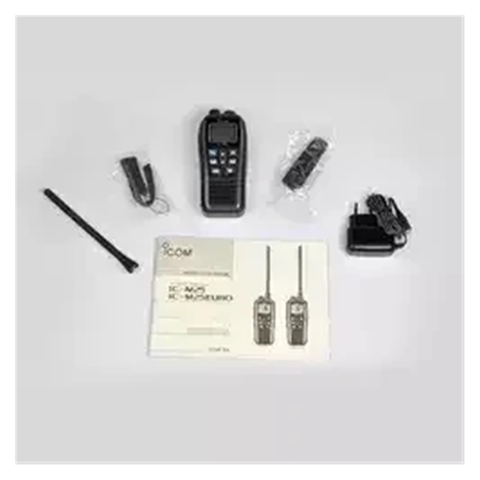 Transceptor Marino del VHF Walkietalkie de la Radio Marina IC M25 5W los 5KM para embarcaciones