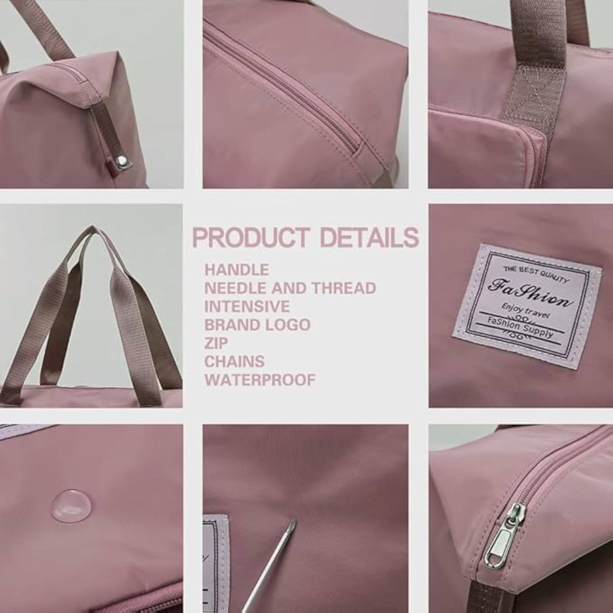 Expandable Travel Bags for Women - Foldable Vanity Traveling Bag