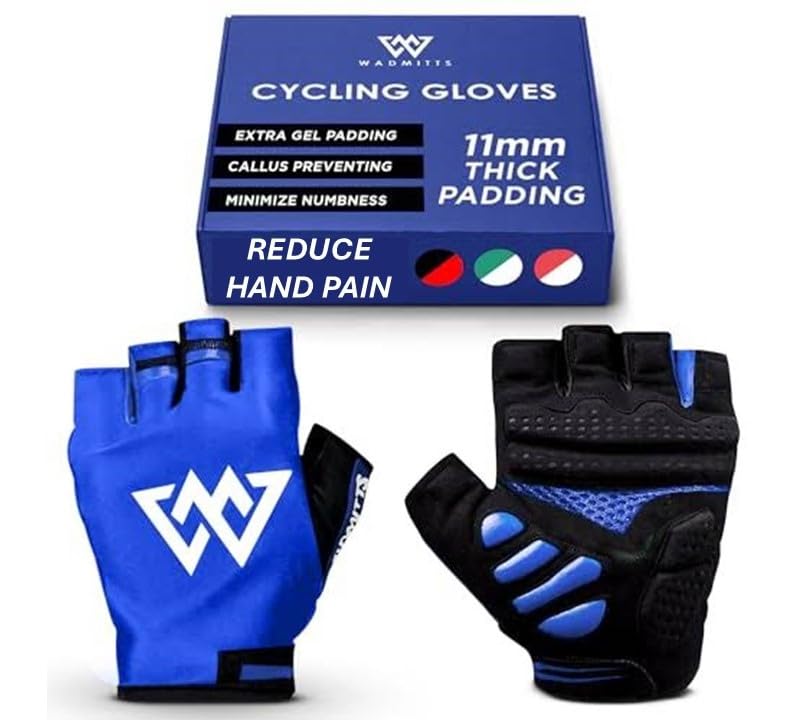Wadmitts 11mm Extra Thick Padded Cycling Gloves