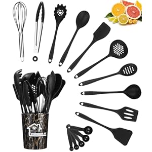 18-Piece Kitchen Utensil Set, Heat-...