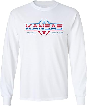 CornBorn Kansas Jayhawks Long Sleeve Shirt - KU Long Sleeve T-Shirt - Choose Your Design