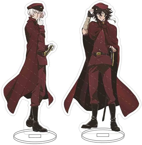 JCvCX Figuras de Tetchou Suehiro de Fyodor Dostoyevsky, figura de pie, regalo creativo, figura de juguete, colecciones de adornos periféricos