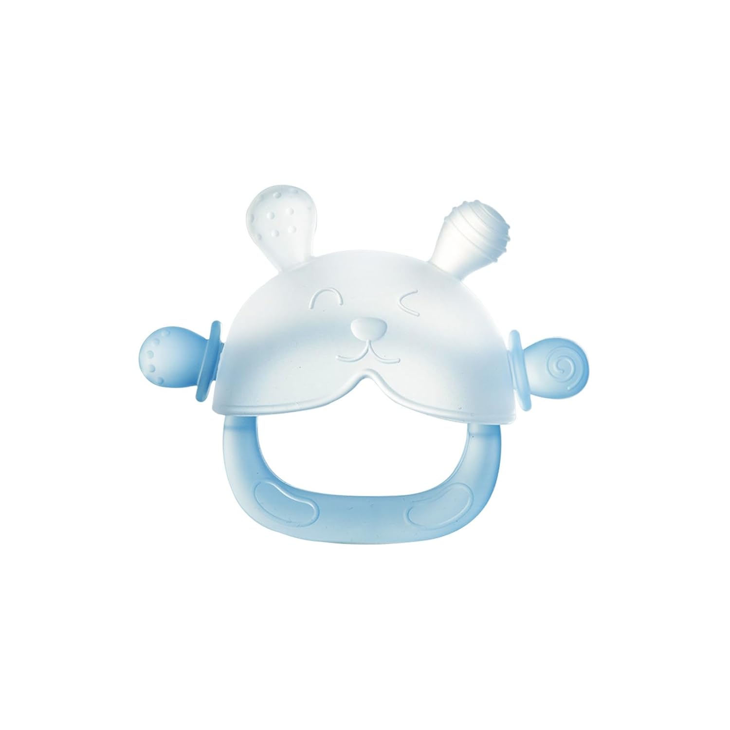 Dr.Isla Baby Teether Toy, Anti-Drop Baby Mitten Teether for 3-12Months | Food-Grade |BPA Free |Soothing Teething Pain Relief |Newborn Essentials