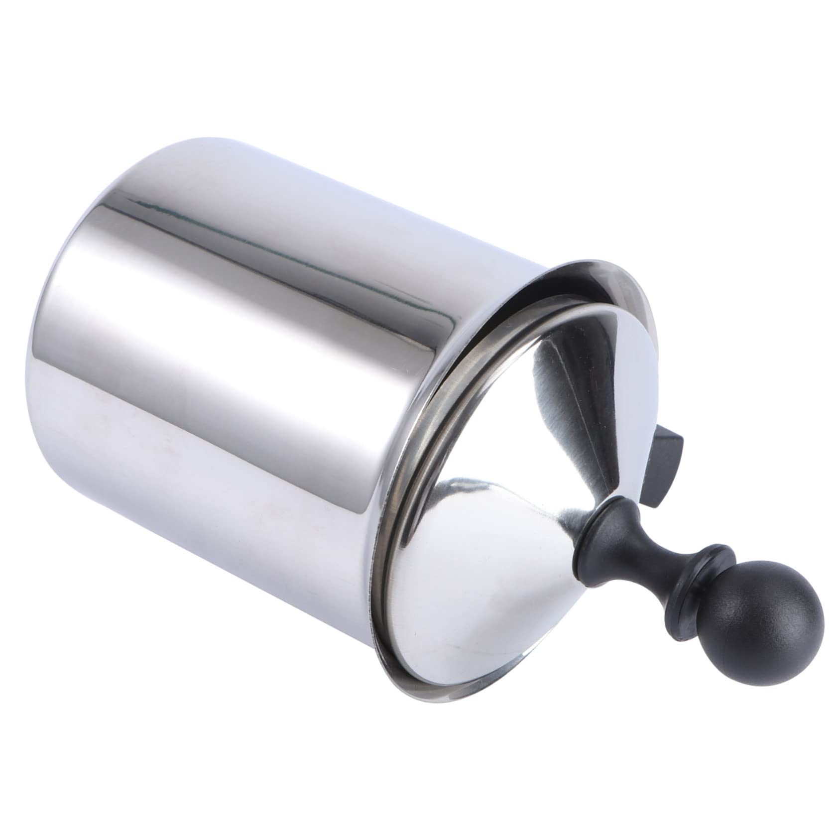 COLLBATH 1Pc Manual Milk Frother Food Pump Milk Foamer for Home Use Low Noise Design Portable and Easy to Use