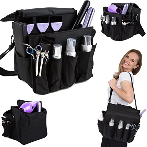 Salon Supply Co Hairdresser Bag for Travel - Hairdressing Tool Bag - Travelling Hair Stylist Bag - Makeup Artist Bag - Hairdresser Travel Bag - Cosmetology Bag - Thumbnail 4
