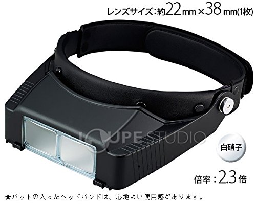 Amazon.co.jp: 池田レンズ工業 双眼ヘッドルーペ BM120B : 家電＆カメラ