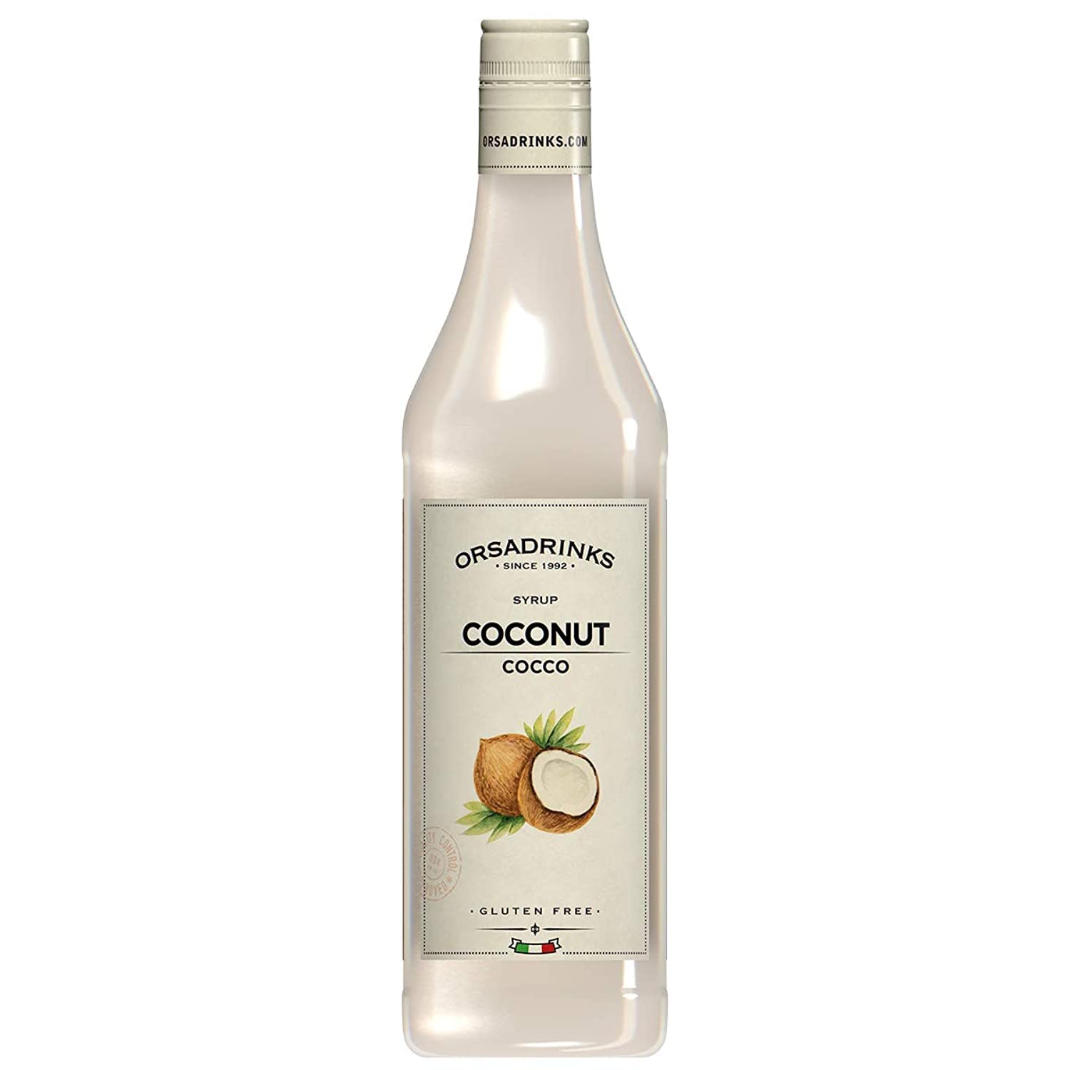 ODK Coconut Syrup | Cocktails, Coffee, Iced Tea, Cooking, Baking and Desserts| 75cl