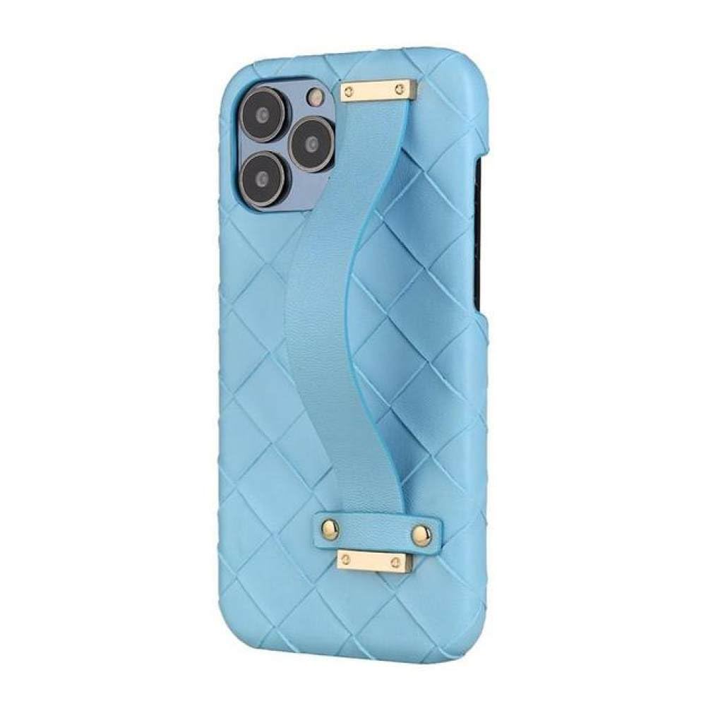 Protection cuir iPhone 14 Pro anti-chute avec sangle de maintien 3D - 8