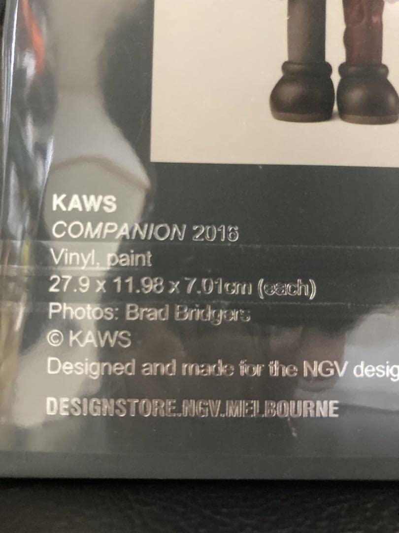 Amazon | KAWS NGV カウズ 3D ポストカード 4枚セット 海外限定 