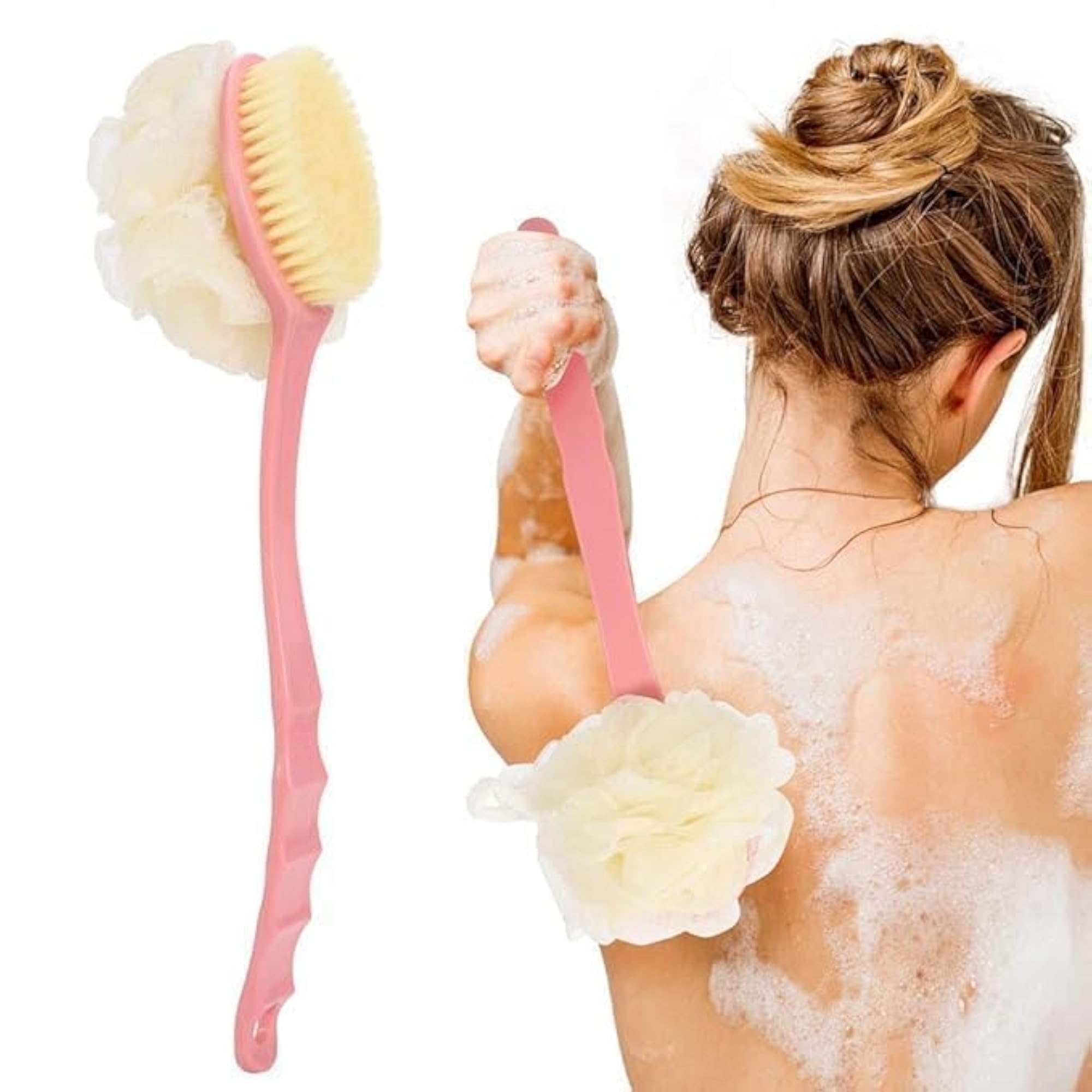 Dual-Sided Back & Body Brush for Shower