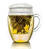 MERKMALE: Die Maße der Teetasse sind: ca. 8,5cm Durchmesser und ca. 12,5cm inkl. dem Henkel sowie 12,5cm hoch, kleine Abweichungen sind Aufgrund der Handarbeit produktionsbedingt möglich. Die Teebecher sind zudem spülmaschinengeeignet, mikrowellengeeignet, frostsicher & besonders stoß- & kratzfest. Vorsicht beim Umgang mit kochendem Wasser, Kinder sind unbedingt fern zu halten.