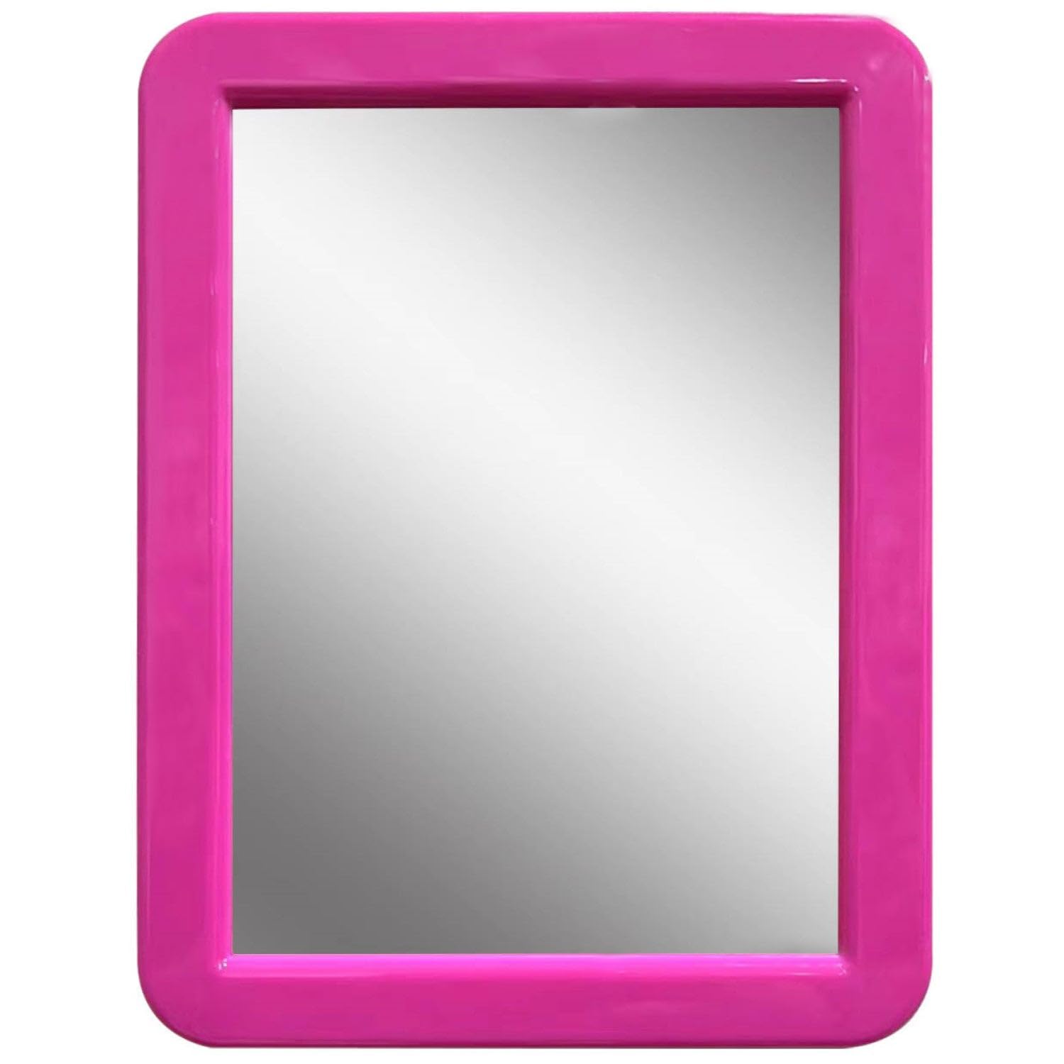 Locker Mirror Magnetic for Girls Locker, Pink 5" x 7" - Real Glass Magnetic Mirror for School Locker, Office, Home-image-8