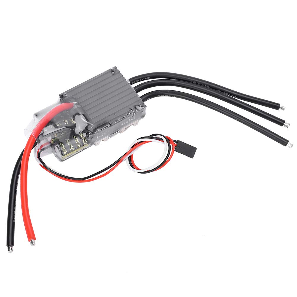 FTVOGUE Elektryczny Regulator Prędkości Aluminiowy Anodowany Grzejnik Mini FSESC4.20 50A Moduł ESC dla Robota Elektroniczny z Kompaktowym Kontrolerem Rozpraszającym Ciepło