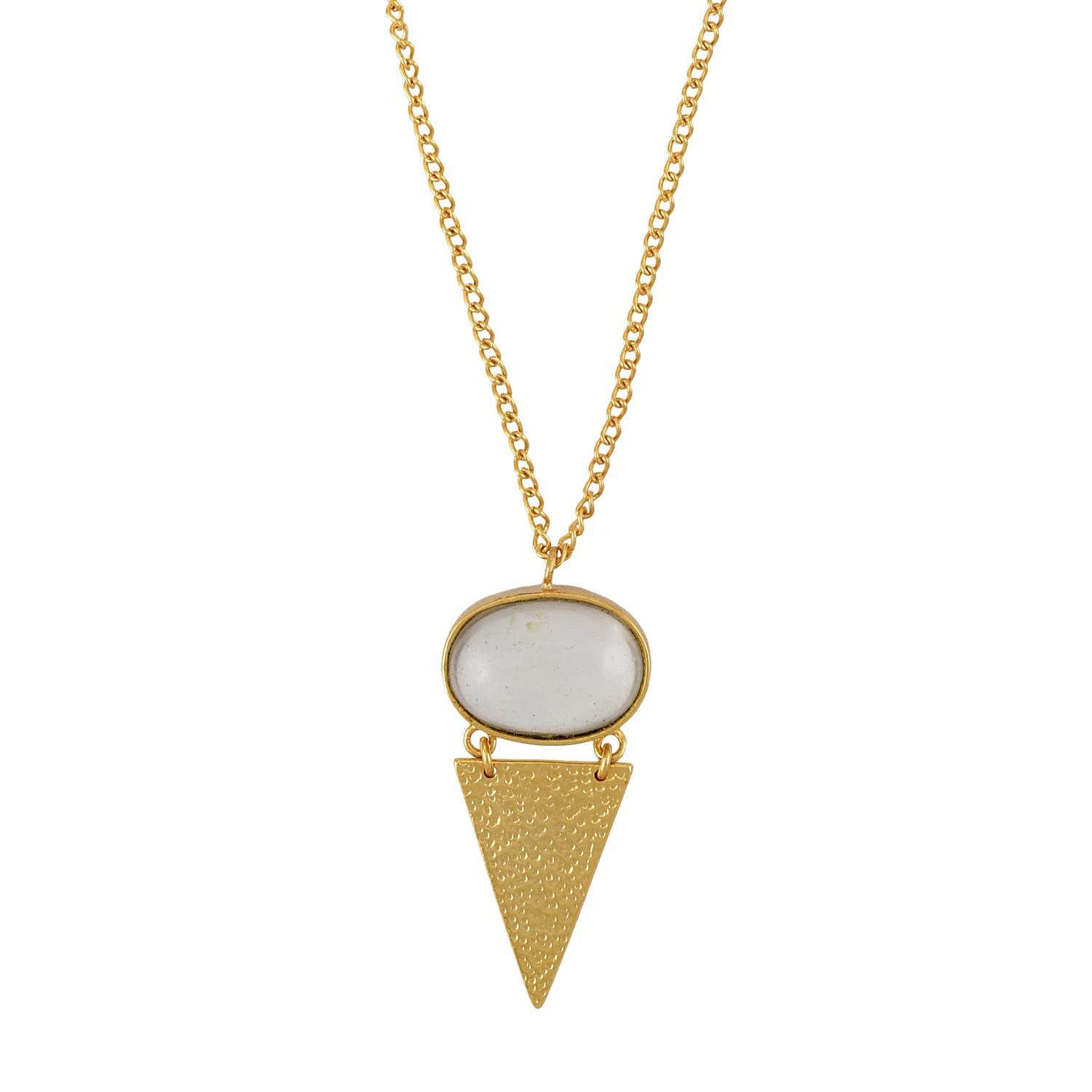 Tribe Amrapali Gold Plated Hammered Necklace for Women (B09WHRGZ9M) Amazon Price History, Amazon Price Tracker
