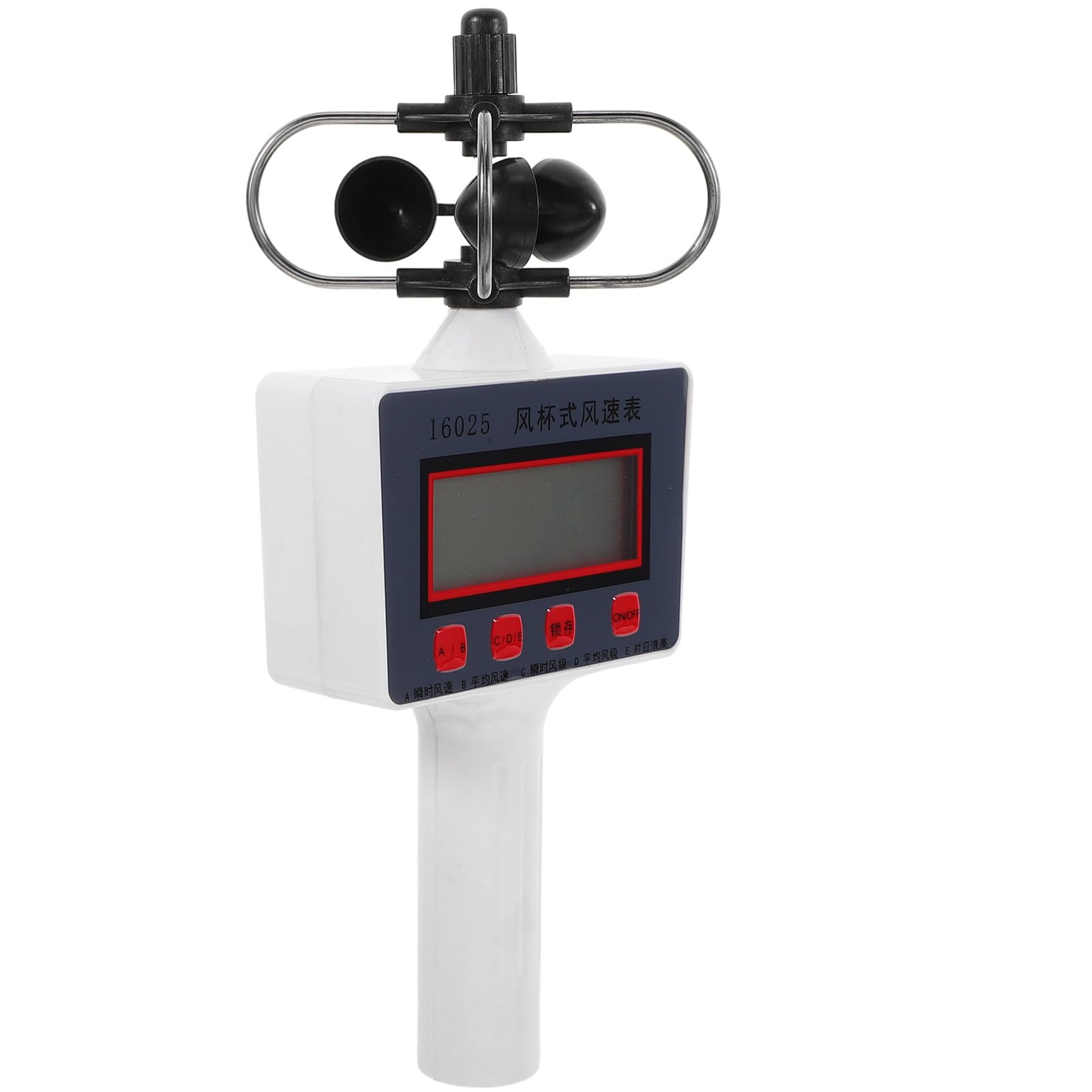 SOLUSTRE Medidor De Viento Digital Portátil Con Pantalla Lcd Para Medición De Velocidad Del Aire Para Agricultura Geografía y Gestión Forestal