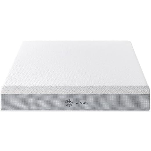 ZINUS 12 Inch Ultra Cool Gel Memory Foam Mattress/Pressure Relief/CertiPUR-US/Bed-in-a-Box