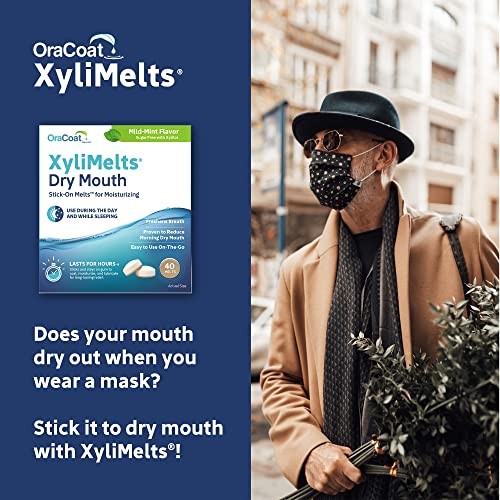 Oracoat Xylimelts Mild Mint Flavor, 80-Count Box #TOP7