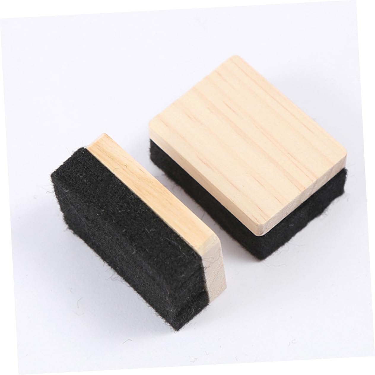 jojofuny 5 Sätze Radiergummi Kreidestaubtuch Planke Kreidebretter Multipack Mini-tafellöscher Staubfreie Tafelradierer Lehrerbedarf Für Den Unterricht Hölzern 10 Stück * 5