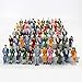 Evemodel Lot de 48 figurines de train en G à l'échelle 1:25 pour personnes assises peintes 4 poses