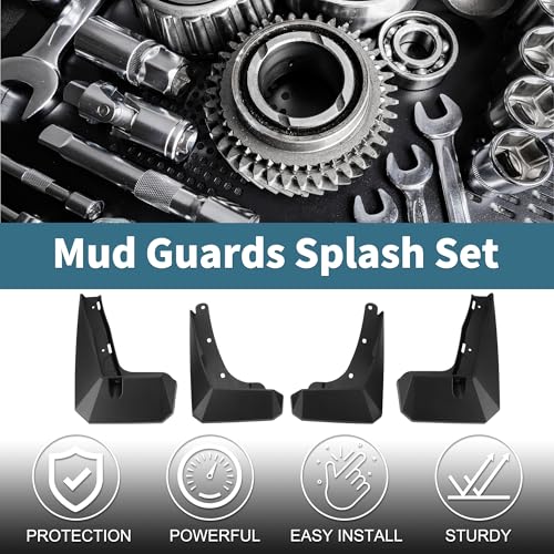 Image of Mud Flaps Splash Guards for Toyota Innova 2022-2023 Front & Rear Mud Guards W /Mount Accessories