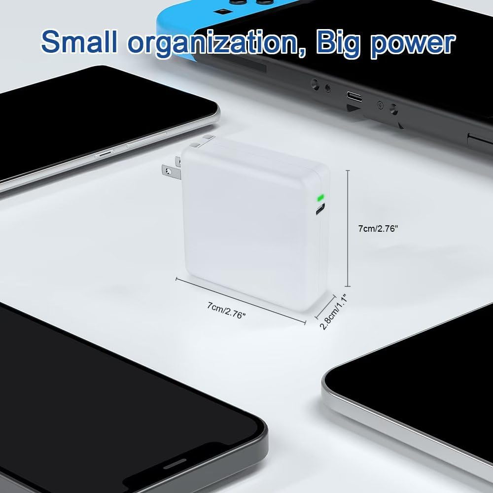 140W Charger for MacBook Pro&MacBook Air(After 2017),Compatible with MacBook pro/Air16 15 14 13 inch(M1-M5),C-Type Interface (8 * 8 * 3CM)